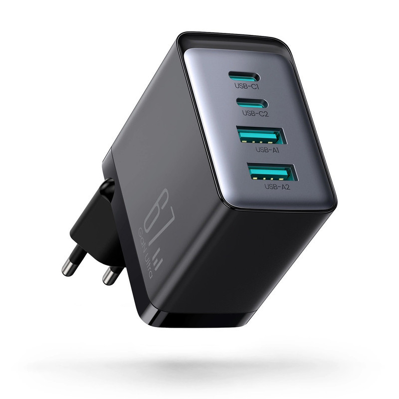 شارژر دیواری 67 وات جوی روم مدل TCG02 EU به همراه کابل USB-C