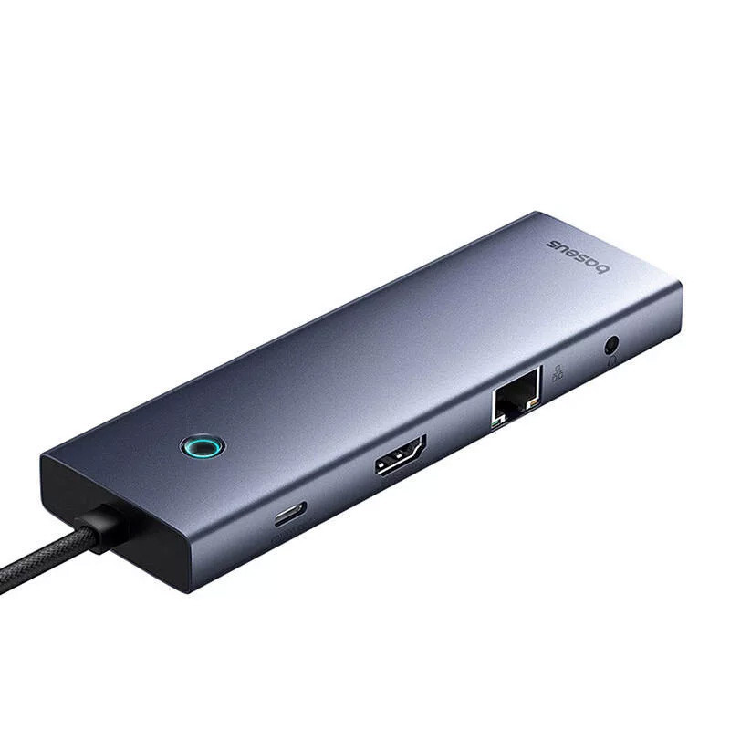 هاب 10 پورت USB-C بیسوس مدل Clarity New 4K 60HZ